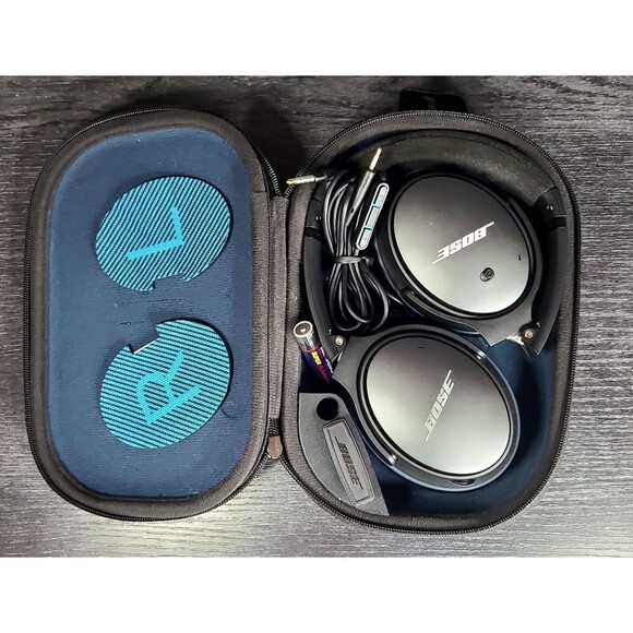 Bose QuietComfort 25 Noise Cancelling Headphones Wired QC25  - Refurbished - Picture 1 of 6